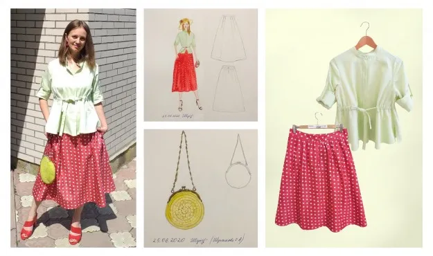 Дизайнер одежды: базовый курс – работы студентов - 35