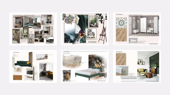 Дизайн интерьерной и ландшафтной среды – работы студентов - 5