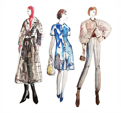 Дизайнер одежды: базовый курс – работы студентов - 7